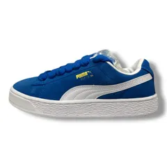 参考上代13,200円 未使用品 PUMA SUEDE XL スウェード エックスエル スニーカー プーマ 395205-01 ブルー 23cm 1193A2