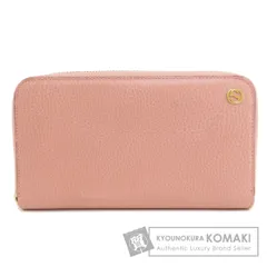 GUCCI グッチ 449347 インターロッキングG 長財布（小銭入れあり） レザー レディース [中古]