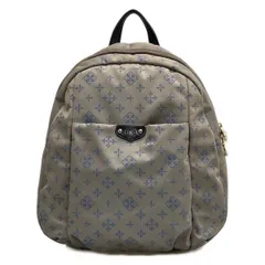 russet(ラシット) リュックサック美品  - グレー×ブルーグレー×ダークグレー レザー