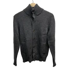 ZANONE(ザノーネ) カーディガン サイズ46 XL メンズ - グレー 長袖/スタンドネック