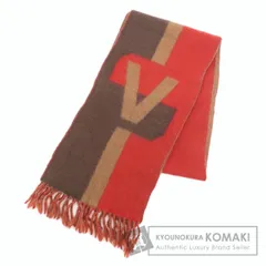 LOUIS VUITTON ルイヴィトン エシャルプ V・イストリック マフラー ウール カシミヤ レディース [中古]