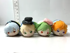 A3! エースリー もちもちマスコット もちマス 4個セット 斑鳩三角 三好一成 皆木綴 皇天馬 1/29のサムネイル