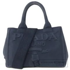 PRADA プラダ 1BG439 カナパミニ 2WAY ハンドバッグ キャンバス レディース [中古]