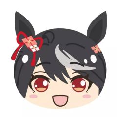 [중고] 봉제인형 마스코트·봉제인형 배지 키타산 블랙 [말 딸 프리티 더비 오만쥬니기니기 마스코트 3]