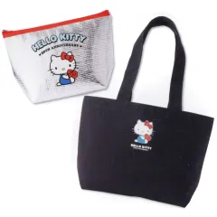 【中古】バッグ ハローキティ トートバッグ＆保冷ポーチ2点セット 「サンリオキャラクターズ」 SPRiNG 2024年7月号 別冊付録