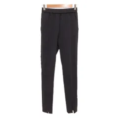 ヨリ yori イージーパンツ スラックス スリム 36 紺 ネイビー /JS  