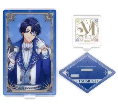 【中古】アクリルスタンド・アクリルパネル 月岡紬 アクリルスタンド(スクエア) 「A3!(エースリー) Memoria.」