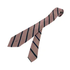 POLO RALPH LAUREN ポロラルフローレン ネクタイ  ストライプ柄 菱屋製  シルク100％ ピンク メンズ / 240001185371