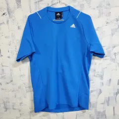 アディダス 機能性 半袖Tシャツ ブルー 95