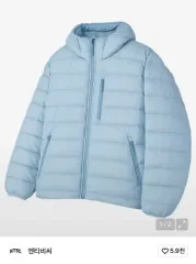 新品 アンド TBC 2Way ライトウェイト スカイブルー フード ダウン