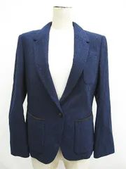 美品 Paul Smith ポールスミス ジャケット ネイビー系 レディース サイズ40 日本製 L005-0129-2