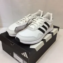 新品☆adidas アディダス スニーカー RUN 60s 4.0 27.5cm ホワイト×ブラック JR6623