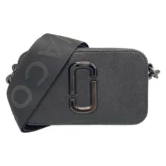 MARC JACOBS(マークジェイコブス) ショルダーバッグ ザ スナップショット 黒 レザー