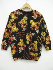 HYSTERIC MINI ヒステリックミニ カットソー 長袖Tシャツ サイズ130 総柄 おむつミニちゃん ヒステリックグラマー 日本製 L005-0129-3
