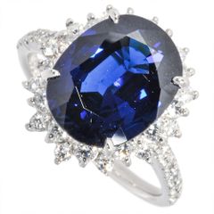 ブラジル産アレキサンドライト 0.702ct ダイヤ 0.45ct リング - メルカリ