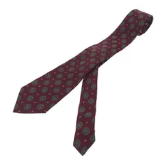 POLO RALPH LAUREN ポロラルフローレン ネクタイ  小紋柄 菱屋製  シルク100％ ボルドー メンズ / 240001185338