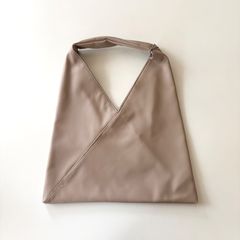 値下げ☆新進工房 SINSIN 大人革包 三角バッグ レザー パステル 