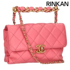 シャネル  マトラッセ ココマークキルティングチェーンショルダーバッグ レディース