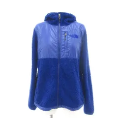 ザノースフェイス THE NORTH FACE フリースジャケット パーカー ナイロン切替 M 青 ブルー NAW61200 /YJ