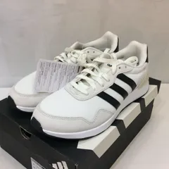 新品☆adidas アディダス スニーカー RUN 60s 4.0 28.0cm ホワイト×ブラック JR6623