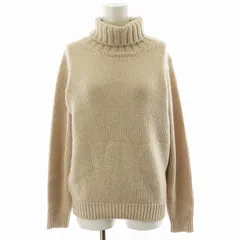 スローン SLOANE 3G&5G ジーロンラム×カシミヤ タートルネック ニット セーター 長袖 2 ベージュ SL3W-042 /AN43