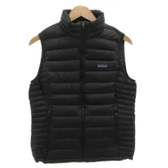 パタゴニア Patagonia Women’s Down Sweater Vest ダウンベスト ロゴ 黒 ブラック M 84628 /FF ■GY18