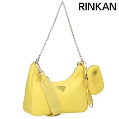 プラダ  1BH204 Re-Edition Re-Nylonトライアングルロゴプレートショルダーバッグ レディース