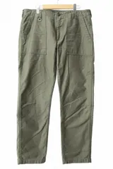 ソフネット SOPHNET. 2TUCK WIDE TAPERED PANTS ２タック ワイド テーパード パンツ SOPH-202007 XL カーキ オリーブ ブランド古着ベクトル 中古●251204のサムネイル
