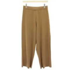 ジャーナルスタンダード JOURNAL STANDARD 25SS ウォッシャブルワイドパンツ ニットパンツ イージー キャメル 25080400304210 /HN