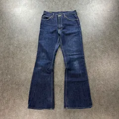 日本製 Lee RIDERS Denim Jeans Bootcut Denim リー ライダース デニムパンツ フレアジーンズ ブーツカット インディゴ ダメージ W31 31×34 E534-LEE282