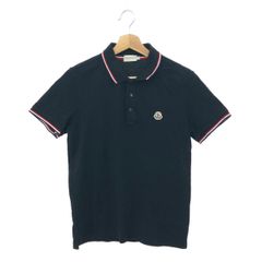 MONCLER モンクレール リンガー ポロシャツ 半袖 国内正規 ブラック M