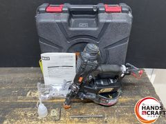MAX マックス高圧ターボドライバHV-R41G5-G 中古品 ○【中古品】MAX マックス HV-R41G5-G 高圧 ねじ打機 ターボドライバ
