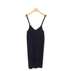 ノーブル NOBLE ジャンパースカート ワンピース ロング Iライン プルオーバー ノースリーブ 36 黒 ブラック /TT