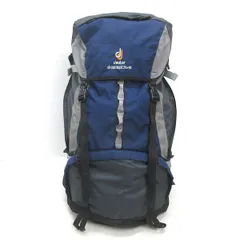 t■ドイター/DEUTERエアコンタクト AIR CONTACT PRO 75+15 ザック/バックパック■BAGリュック/紺/30【中古】のサムネイル