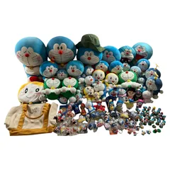 ★ ドラえもん グッズ 20点 まとめ商品 ぬいぐるみ、マスコット、フィギュア、 マスコット、ミニフィギュア、等 現状品 5.6kg