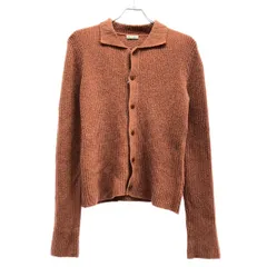 Steven Alan スティーブンアラン 23SS  BOUCLE KNIT SHIRT CARDIGAN ニットシャツカーディガン 8228-199-0148 ピンクオレンジ系 Fのサムネイル