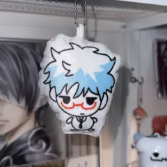 銀魂 韓国イラストレーター作品 銀時 クッションキーホルダー (非公式グッズ)