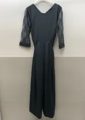 DRESS+ パーティドレス オールインワン チャコール Sサイズ ドレスプラス SGKY26-0382