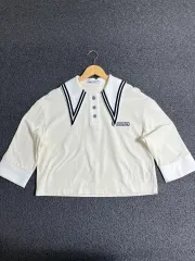 LUCKY CHOUETTE ラッキーシュエトゥ セーラーカラ Tシャツ（実寸確認）