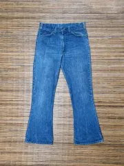 70s USA 646 32x30 LEVI'S リーバイス ベルボトム オレンジタブ