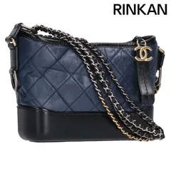 シャネル  A91810 ガブリエル ドゥ シャネル スモール カーフスキンスモールホーボーショルダーバッグ レディース