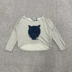 XS トミーヒルフィガー レディース タイガー クロップド Tシャツ 0128S