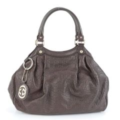 極美品 グッチ ドゥケッサ リボン 181487 レザー ミニ ボストン トート