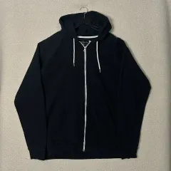 (XXL) QUIKSILVER(クイックシルバー) ブラック フード ジップアップ