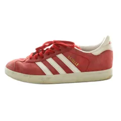 アディダス adidas ガゼル Gazelle スニーカー US6.5 24.5cm 赤 レッド 白 ホワイト /SS ■OS