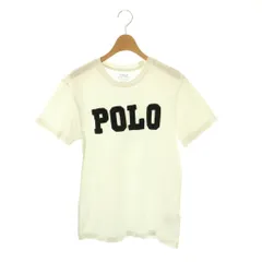 ポロ ラルフローレン POLO RALPH LAUREN Tシャツ カットソー 半袖 ロゴ XS ホワイト ブラック /ES