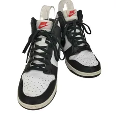 ナイキ NIKE Dunk High Black and White レディース JPN：24 