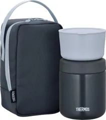 【送料無料】サーモス 真空断熱スープランチセット 300ml ダークグレー JBY-550 DGY