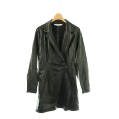 ザラ ZARA ジャケット フェイクレザー USAS ブラック /DO