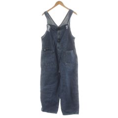 快晴堂 ボーダー コットンジャケット リネン混 オフホワイト ブルー  